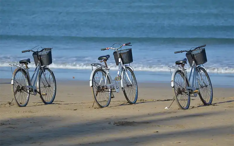 vélo plage baie de somme